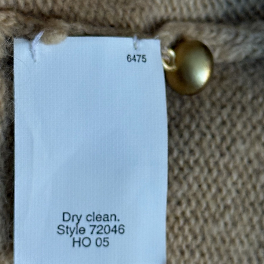 J.Crew Vintage Cardigan Merino Wool/ Angora / Cashmere Argyle Preppy Academia S - Picture 13 of 15